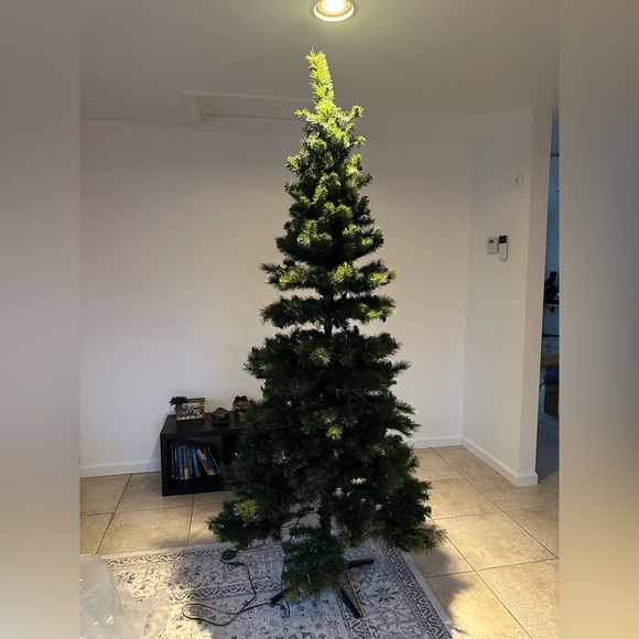 100-in. Christmas Tree w/built in lights - Picture 10 of 14